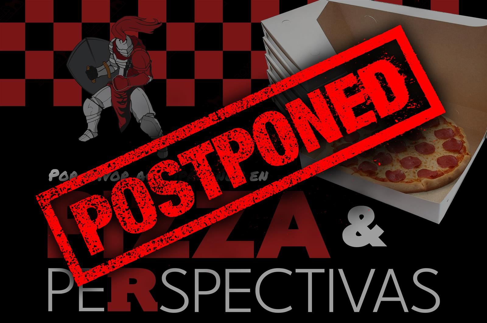  Event Postponed